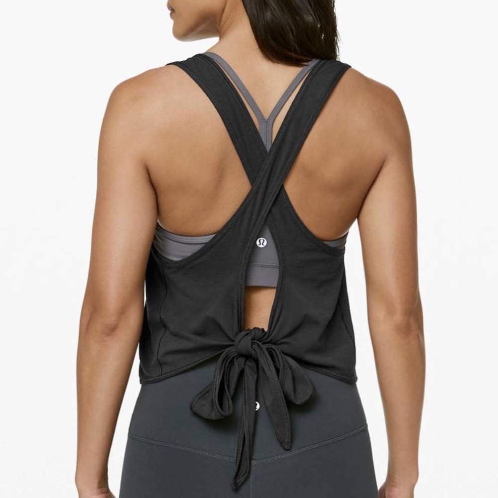 Lululemon Turn to Tie Tank Black Small